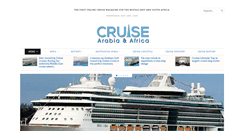 Desktop Screenshot of cruisearabiaonline.com